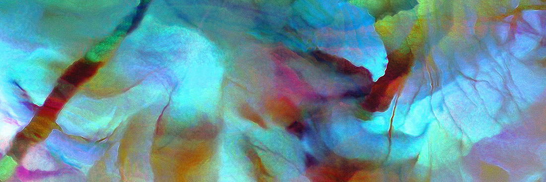 Abstract Art Secret Garden — 'Secret Garden' by Jaison Cianelli